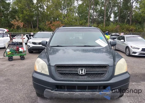 2004 Honda Pilot Ex-L from USA, damaged, VIN 5FNYF18554B009016